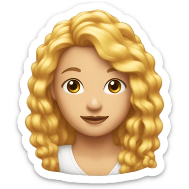 Beurre sur cheveux  sticker