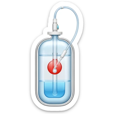 IV bag medication sticker
