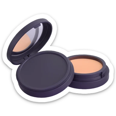 compact powder with a gauge or meter sticker