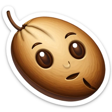 one piece of coffee seed sticker