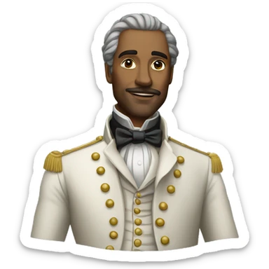 aristocrat man sticker