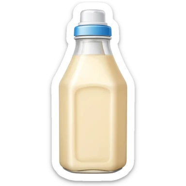 condensed milk squeeze bottle sticker
