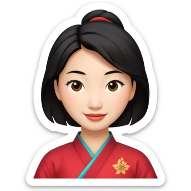 Mulan sticker