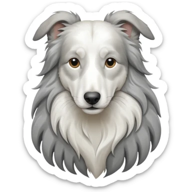 Borzoi sticker