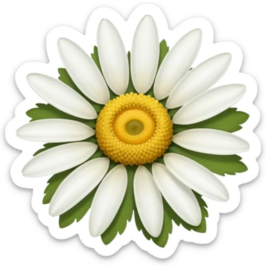 Chamomile emoji sticker