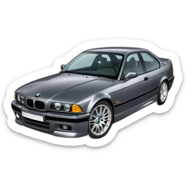 bmw e36 sticker