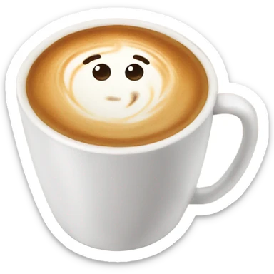 Latte  sticker