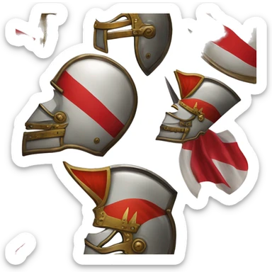 Poland winged hussars polish football funs sticker