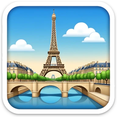 Paris of the north sticker