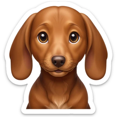 Perro salchicha sticker