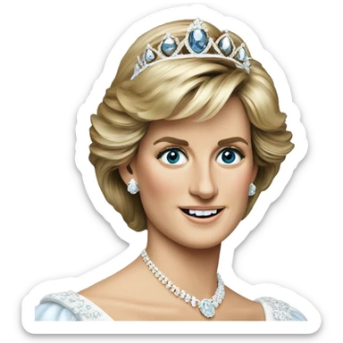 Princess diana sticker