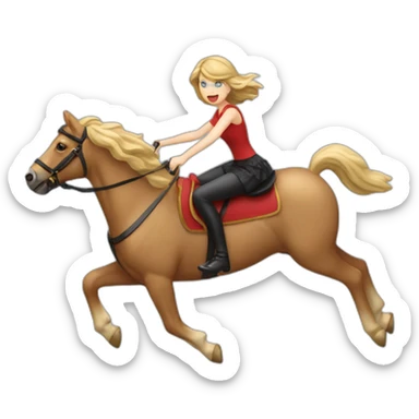 taylor-swift-riding-bbc sticker