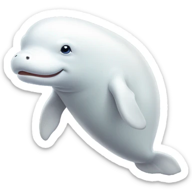 beluga sticker
