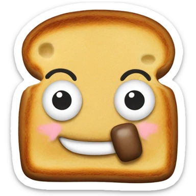 beans on toast sticker
