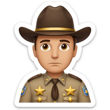 sheriff sticker