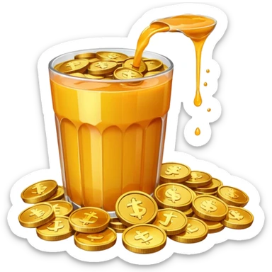 juiced in money sticker
