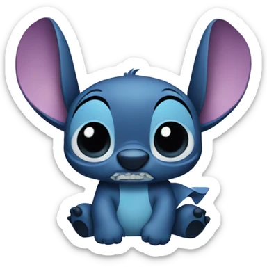 Stitch sticker