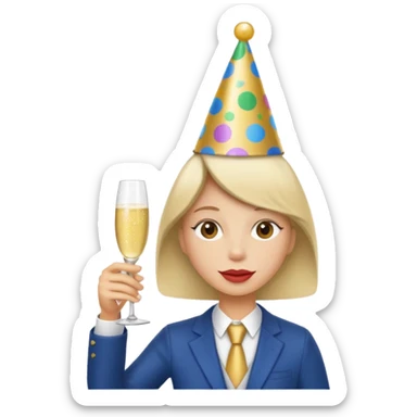 new years eve sticker