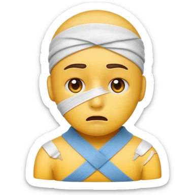 injured emoji sticker