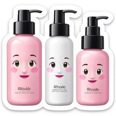 rhode skin care products sticker