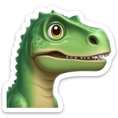 DINOSAURIO TIERNO sticker