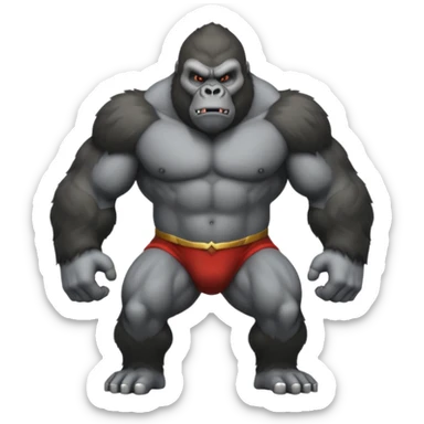 gorilla grodd sticker