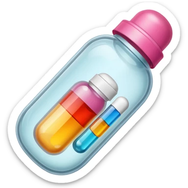 medicine Capsule sticker