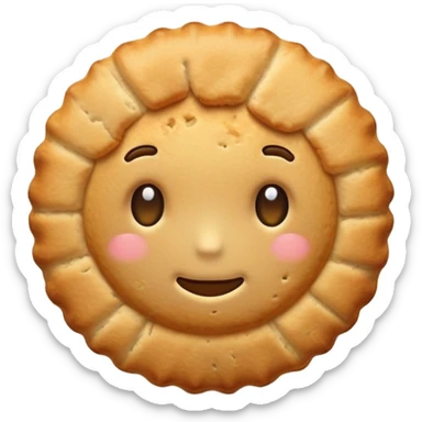 Biscuit head sticker