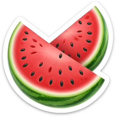 Double Watermelon joined together (NSFW) sticker