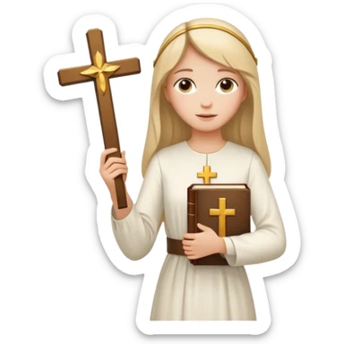 Girly girl gospel biblia  sticker
