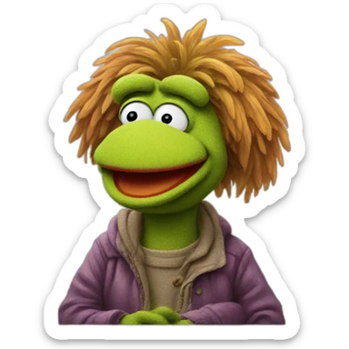 FRAGGLE chatting in WhatsApp  sticker