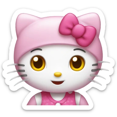Hello kitty  sticker