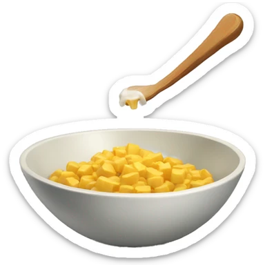 Gesunde bowl sticker