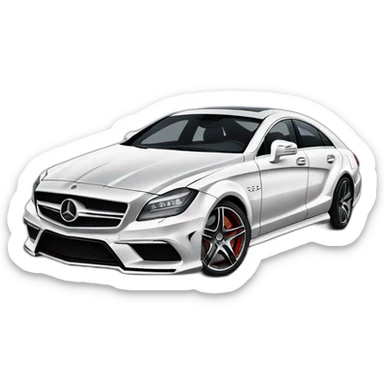 Mercedes cls 63 sticker