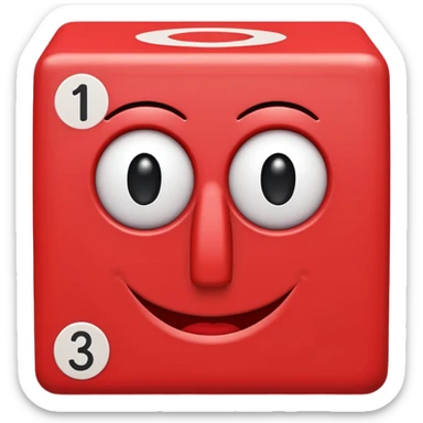 Numberblocks 1 sticker