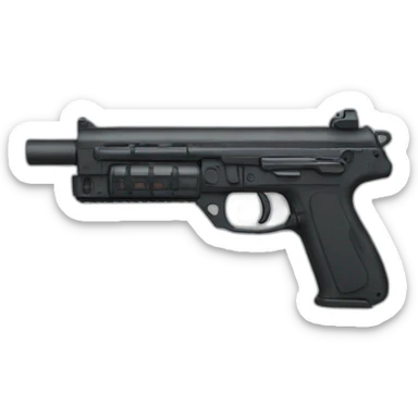 Airsoft gun sticker