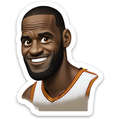 Lebron  sticker
