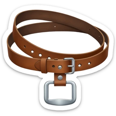 hanging belt sticker