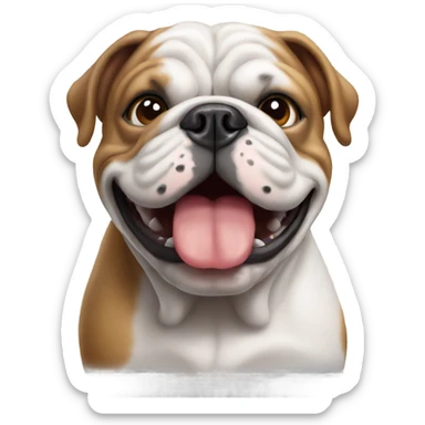 english bulldog sticker