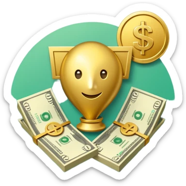 AI is now the present architect of financial wellness 💰✅ not a future disruptor. AI reshapes how individuals, businesses and economies sustain financial health. sticker