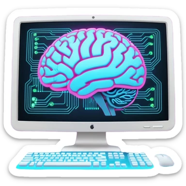 I need an emoji for Slack that ilustrates Artificial Intelligence (AI) si I can flag/tag pull requests and messages that are generated with AI for colleagues to know that they need to pay attention !
What is most descriptive for AI pull request ?

Make it animated and as large as possible  sticker