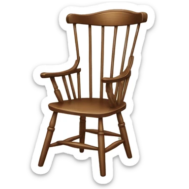 Windsor chair sticker