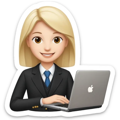 Por favor hace un emoji para una empresa de community manager, tiene que ser profesional, atractivo, elegante y empresarial sticker