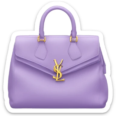 Lilac YSL bag sticker