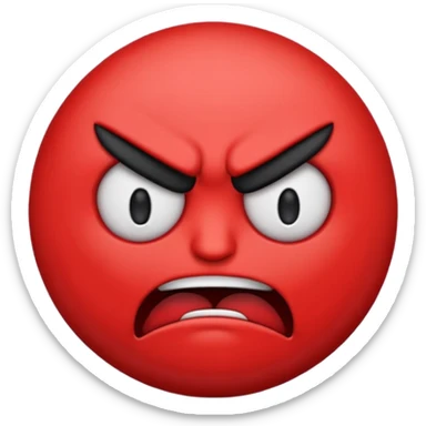 emoji drawind on ipad angry sticker