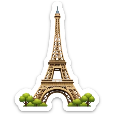Eiffel Tower sticker