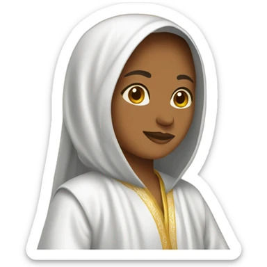 Robe marocaine sticker