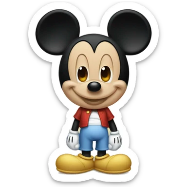 Mickey mouse sticker