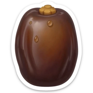 Date fruit sticker