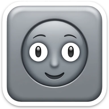 100 dans un carre gris sticker